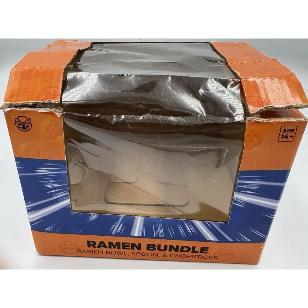 Dragon Ball Z Ramen Noodle Bundle with Bowl, Spoon, & Chopsticks